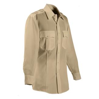 Women's Elbeco TexTrop2 Long Sleeve Polyester Shirt Silvertan