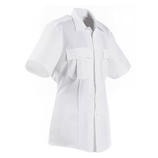 Women's Elbeco TexTrop2 Short Sleeve Polyester Shirt White