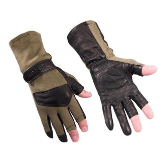 Wiley X Aries Flight Gloves Foliage Green