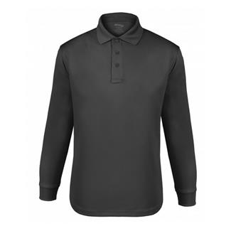 Men's Elbeco Ufx Long Sleeve Tactical Polo Black