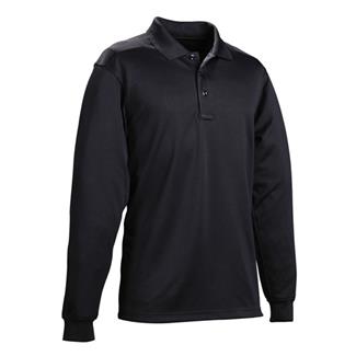 Men's Elbeco Ufx Long Sleeve Tactical Polo Midnight Navy