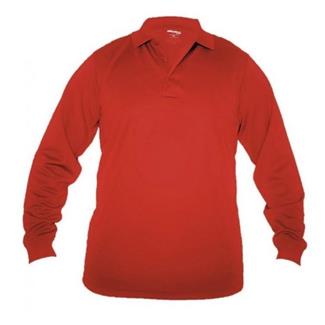 Men's Elbeco Ufx Long Sleeve Tactical Polo Red