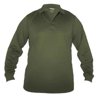 Men's Elbeco Ufx Long Sleeve Tactical Polo OD Green