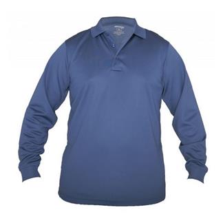 Men's Elbeco Ufx Long Sleeve Tactical Polo French Blue