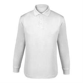 Women's Elbeco Ufx Long Sleeve Tactical Polo White