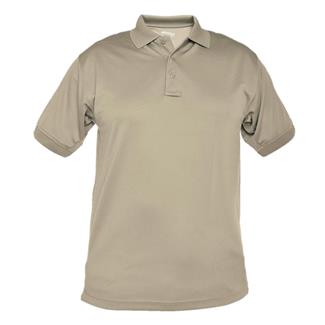 Men's Elbeco Ufx Short Sleeve Tactical Polo Tan