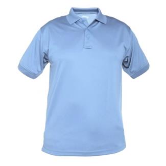 Men's Elbeco Ufx Short Sleeve Tactical Polo Light Blue