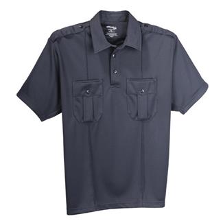Men's Elbeco Ufx Short Sleeve Uniform Polo Navy