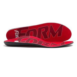 FORM Narrow Maximum Support Insoles Red