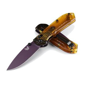 Benchmade Mini-Freek Plain Edge Amber