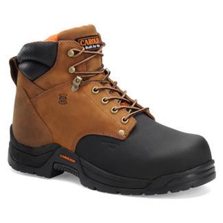 Men's Carolina 6" Bruno Internal Met Guard Composite Toe Boots Brown