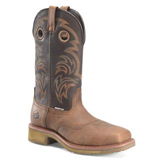 Men's Double H 13" Farson Composite Toe Waterproof Boots Brown