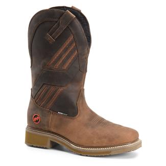 Men's Double H 13" Equalizer Composite Toe Waterproof Boots Brown