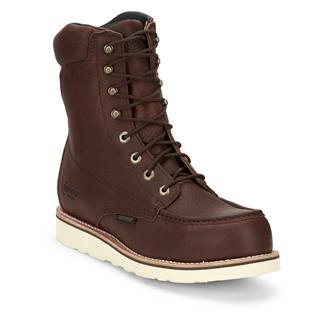 Men's Chippewa 8" Edge Walker Wedge Nano Composite Toe Waterproof Boots Briar Haystack