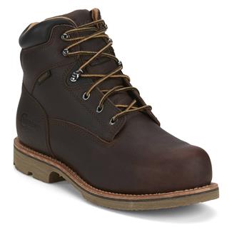 Men's Chippewa 6" Serious Plus Met Guard Puncture Resisting Composite Toe Waterproof Boots Briar Oiled