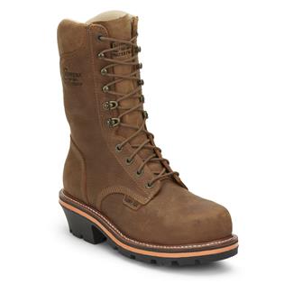 Men's Chippewa 10" Thunderstruck Nano Composite Toe Waterproof Boots Blonde