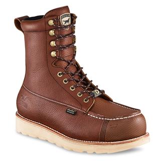Men's Irish Setter 8" Wingshooter XD Carbon Toe Waterproof Boots Brown