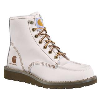 Women's Carhartt 6" Moc Toe Wedge Boots Natural