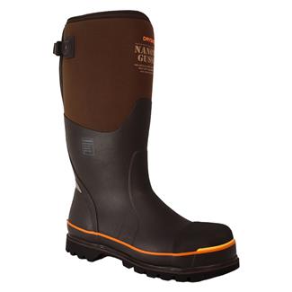Men's Dryshod Nanotoe Gusset Waterproof Boots Brown / Orange