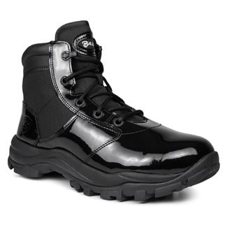 Men's Galls 6" High Gloss Side-Zip Boots Black