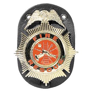 Galls Clip On Badge Holder Oval Black