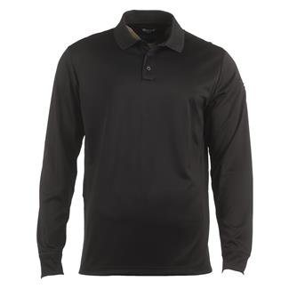 Men's Galls Pro Long Sleeve G-Tac Polo Black