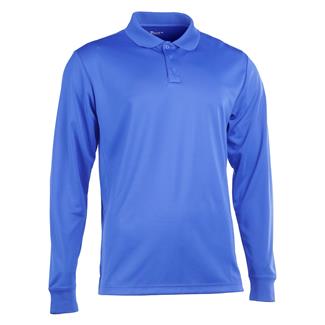 Men's Galls Pro Long Sleeve G-Tac Polo Royal Blue