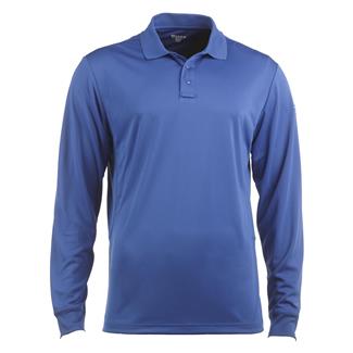 Men's Galls Pro Long Sleeve Tac Force Mesh Polo Royal Blue
