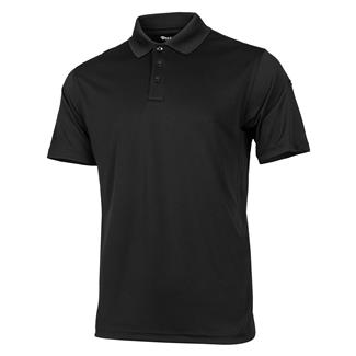 Men's Galls Pro Short Sleeve Tac Force Mesh Polo Black