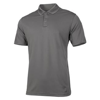 Men's Galls Pro Short Sleeve Tac Force Mesh Polo Gray