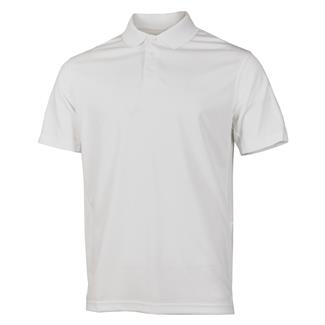 Men's Galls Pro Short Sleeve Tac Force Mesh Polo White