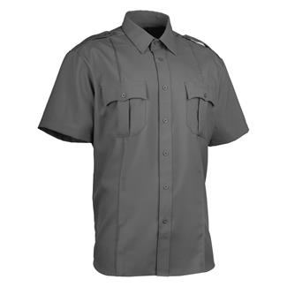 Men's LawPro Polyester Short Sleeve Shirt Gray