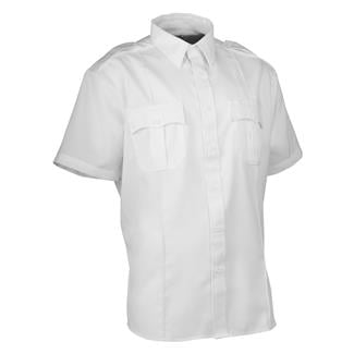 Men's LawPro Polyester Short Sleeve Shirt White