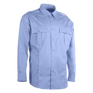 Men's LawPro Poly / Cotton Long Sleeve Shirt Light Blue