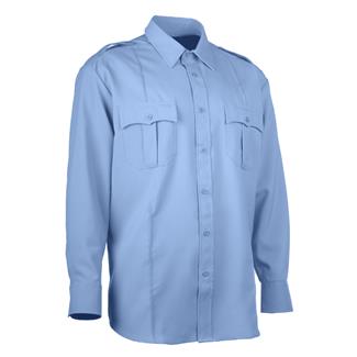 Men's LawPro Polyester Long Sleeve Shirt Light Blue