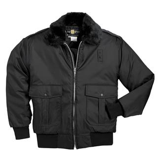 LawPro Police Bomber Jacket Black