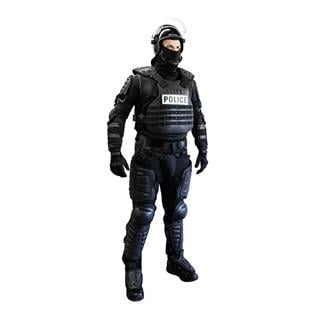 HWI Gear Elite Defender Riot Suit Black