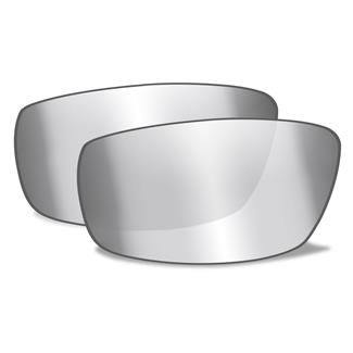 Wiley X Brick Replacement Lenses Silver Flash