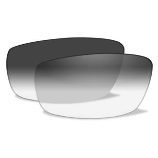 Wiley X Brick Replacement Lenses Light Adjusting Smoke Gray