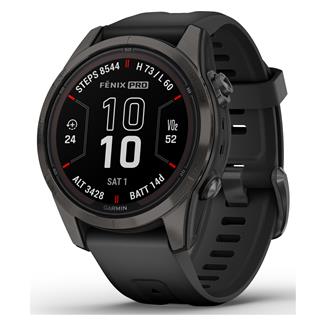Garmin Fenix 7S Pro Sapphire Edition Solar Smartwatch Carbon Gray