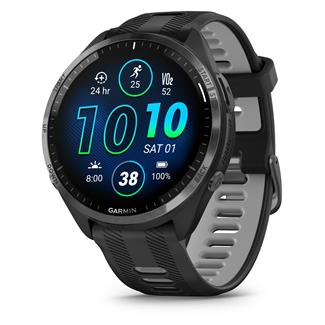 Garmin Foretunner 965 Running Watch Black / Powder Gray