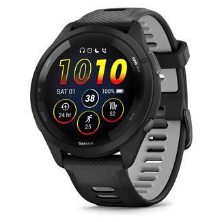 Garmin Forerunner 265 Running Watch Black / Powder Gray