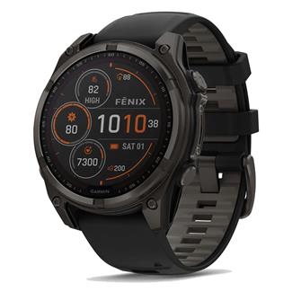 Garmin Fenix 8 47MM Sapphire Solar Carbon Gray