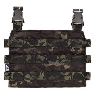 HRT Tactical Molle Placard MultiCam Black