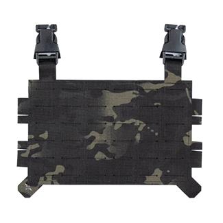 HRT Tactical Laser Cut Molle Placard MultiCam Black