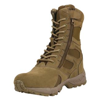 Rothco 8" GI Side-Zip Tactical Boots Coyote Brown
