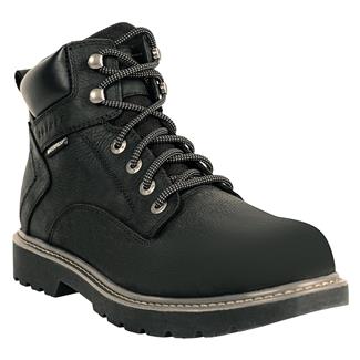 Men's Rothco 6" Tradesman Composite Toe Waterproof Work Boots Black