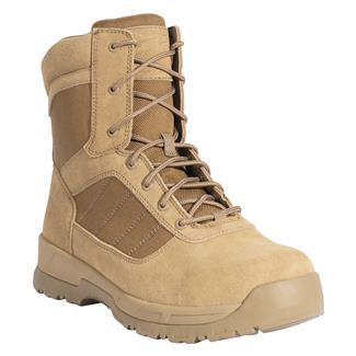 Men's Rothco 8" Guardian Composite Toe Waterproof Boots Coyote Brown