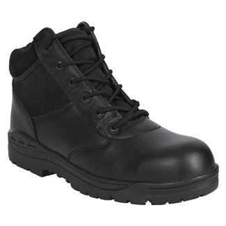 Men's Rothco 6" Forced Entry Composite Toe Tactical Boots Black