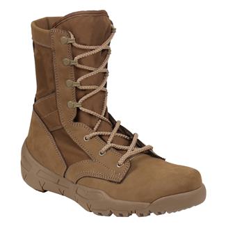 Men's Rothco 8.5" V-Max Lightweight Waterproof Tactical Boots Coyote Brown